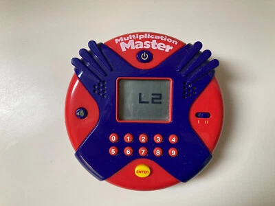 Multiplication Master Educational Handheld Flashcard Game Learning Resources 7+ - Image 1 of 4