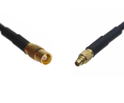 MCX Female to MMCX Male RF Coaxial Cable For Antenna Radio wifi 0.5~15FT - Image 1 of 3