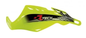 Coppia Paramani Racetech Gladiator Easy Giallo Fluo Rtech Handguards Motard Moto - Imagen 1 de 2