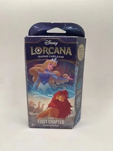 Disney Lorcana First Chapter Starter Deck Sapphire & Steel 1st Print Wave 1 2023 - Bild 1 von 5