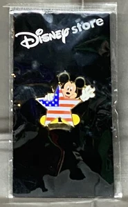 Mickey Mouse Flagge Stern Pin Disney Store - Bild 1 von 3