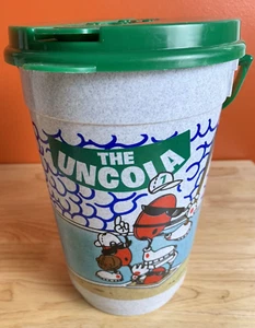 7 Up The Uncola Large 2 QT Plastic Cold Beverage Mug Vintage 1990s Red Dot Guy - Picture 1 of 7