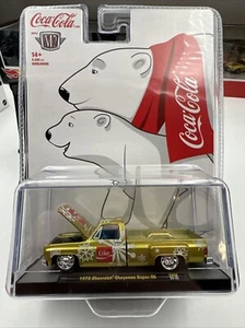 NEW 2024 M2 Machines SK09 Coca Cola Christmas 1973 Chevrolet Cheyenne Super 30 - Picture 1 of 5