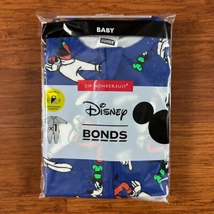 Traje Maravilloso Bonds Disney Goofy Azul Naranja Verde Cremallera Nuevo en Paquete Talla 1 - Imagen 1 de 1