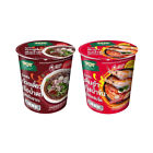 Thai Boat Noodle + Instant Tom Yum Kung Creamy Soup Vermicelli Thai Food Camping