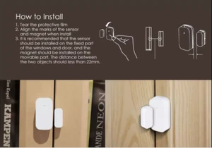 Xiaomi Aqara Window Door Sensor ZigBee Wireless Connection / APP Control / Multi - Picture 1 of 3