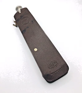 Bilora Perfect Travel Tripod Made in Germany No. 77 Leather Zip Case Vintage - Picture 1 of 8