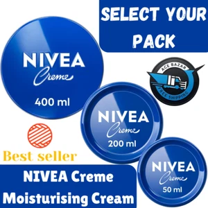 NIVEA Creme Moisturising Cream Intensive Dry Skin Care Soften Face Body Hands UK - Picture 1 of 56