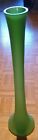 Wazon podłogowy z długą szyją 60 cm zielony
