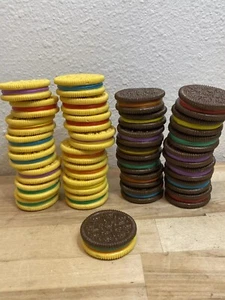 Learning Resources 31 Replacement Cookies Chocolate Vanilla - Picture 1 of 4