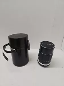 SOLIGOR TELE AUTO f= 1 35mm  1:2.8 W/Lens case and lens cap (a) - Picture 1 of 8