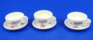 80er Barbie Sammlerpuppe 3er Set Miniatur Teetassen & Untertassen Konvolut Vintage - Bild 1 von 8
