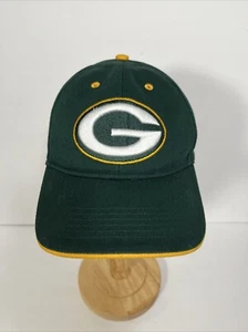 Green Bay Packers NFL Team Apparel Cap Hat Green Adjustable Hook and Loop - Picture 1 of 6