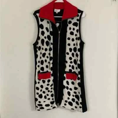 SUÉTER SIN MANGAS JUST B ANIMAL PRINT, GRANDE Foto 1 de 4