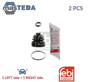 38343 CV JOINT BOOT KIT PAIR FEBI BILSTEIN 2PCS FOR VW (FAW) MAGOTAN 2.0 TSI 2L - Picture 1 of 5