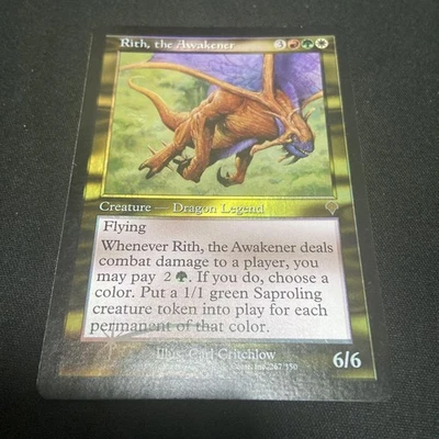 MTG Magic The Gathering Rith, the Awakener 267/350 Foil English - Image 1 of 2