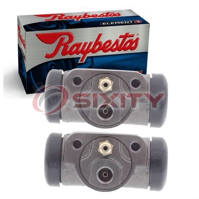 2 cilindros de rueda de freno de tambor trasero Raybestos Element3 para Dodge mf 1987-1995 Foto 1 de 4