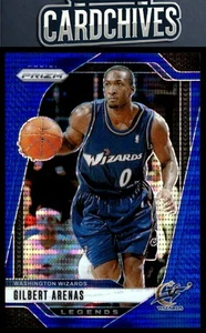 Gilbert Arenas 2024-25 Panini Prizm Wizards #275 Prizms Blue Pulsar #/99 - Picture 1 of 2