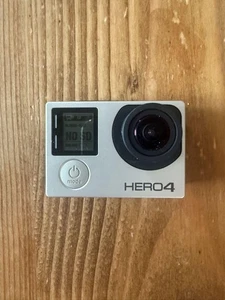 GoPro Hero4 Silver Camera with LCD, Wide Lens, Mounts, Tripod & Accessories - Picture 1 of 2