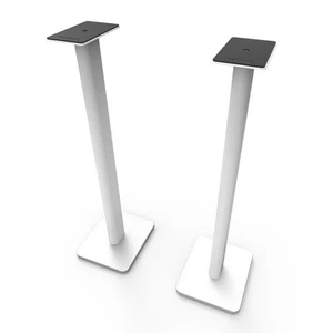 Kanto SP32PLW 32" Floor Speaker Stands w/ Security Mounting Screws, White - Picture 1 of 5