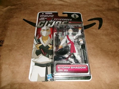 GI JOE 2011 25 aniversario 3 3/4 " -Renegades "Storm Shadow" - Nuevo en paquete Foto 1 de 2