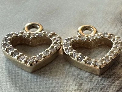 Pandora Diamond 14k Gold Be My Valentine Compose Earrings 350136D - Image 1 of 2