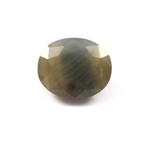 11.20 CT - Natural CERTIFIED Bi-Color Ceylon Parti Sapphire Loose Oval Gemstone - Picture 1 of 5