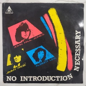 John Paul Jones / Jimmy Page / Albert Lee - No Introduction Vinyl LP - THBL-007 - Picture 1 of 6
