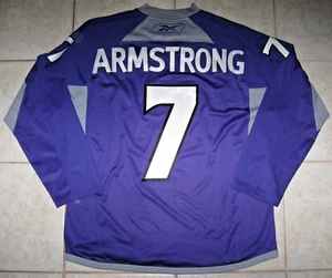 #7 Derek ARMSTRONG Los Angeles KINGS Off. Lic. Reebok Practice Trikot Gr. Herren M - Bild 1 von 2