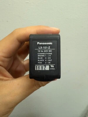 Panasonic LX-101-Z Color Mark Sensor 10mm Reflective 12-24VDC NPN IP67 - Image 1 of 3