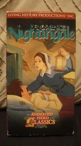 Florence Nightingale Animated Hero Classics  (VHS, 1993) *Custom Lots on Request - Imagen 1 de 4