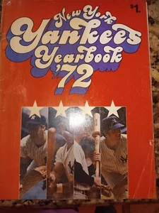 VINTAGE 1972 New York Yankees MLB Baseball Yearbook - Picture 1 of 1