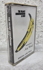 The Velvet Underground & Nico Cassette Tape 1984 Verve Records Andy Warhol Rock - Picture 1 of 9
