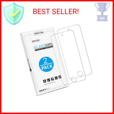 OMOTON Tempered Glass Screen Protector for New iPod Touch 7th Generation 6th Gen - Image 1 of 2