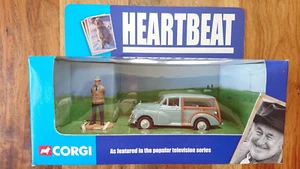 Corgi CC01701 Heartbeat Morris Minor & Blaketon Painted figure NEW - Picture 1 of 6