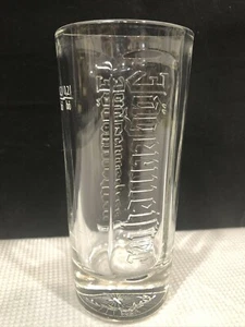 Jagermeister 0.2L Embossed Tall Glasses Measures 4cL & 0.2L Barware EUC - Picture 1 of 6