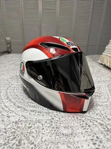 Agv Corsa R Sic 58 LG - Very Good, Chrome & Clear Visor, Pinlock & Original Box - Picture 1 of 14