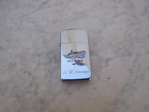 Encendedor de gasolina Zippo slim U.S.S. La Salle AGF-3 año 1983 lighter briquet - Imagen 1 de 20
