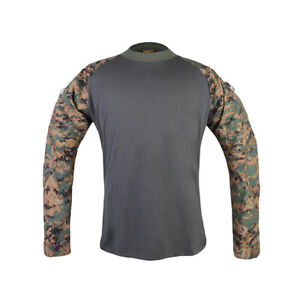 Emersongear Tactical Combat Shirts Long Sleeves T-Shirts Tops Clothing Tee JD