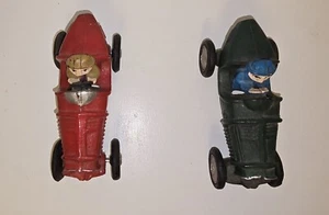 2 Cast Iron Rocket Racer Race Car - Picture 1 of 3