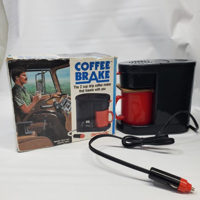  Cafetera, DC 12V Mini portátil de protección de seguridad  autocalentable cápsula cafetera negra USB para coche espresso máquina de  café eléctrico con cápsula de café reutilizable para viajes, camping, :  Hogar
