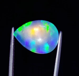 10.35 Ct White Fire Cushion Doublet Pendent Awesome Loose Gemstone Pear Cut Gem - Picture 1 of 9