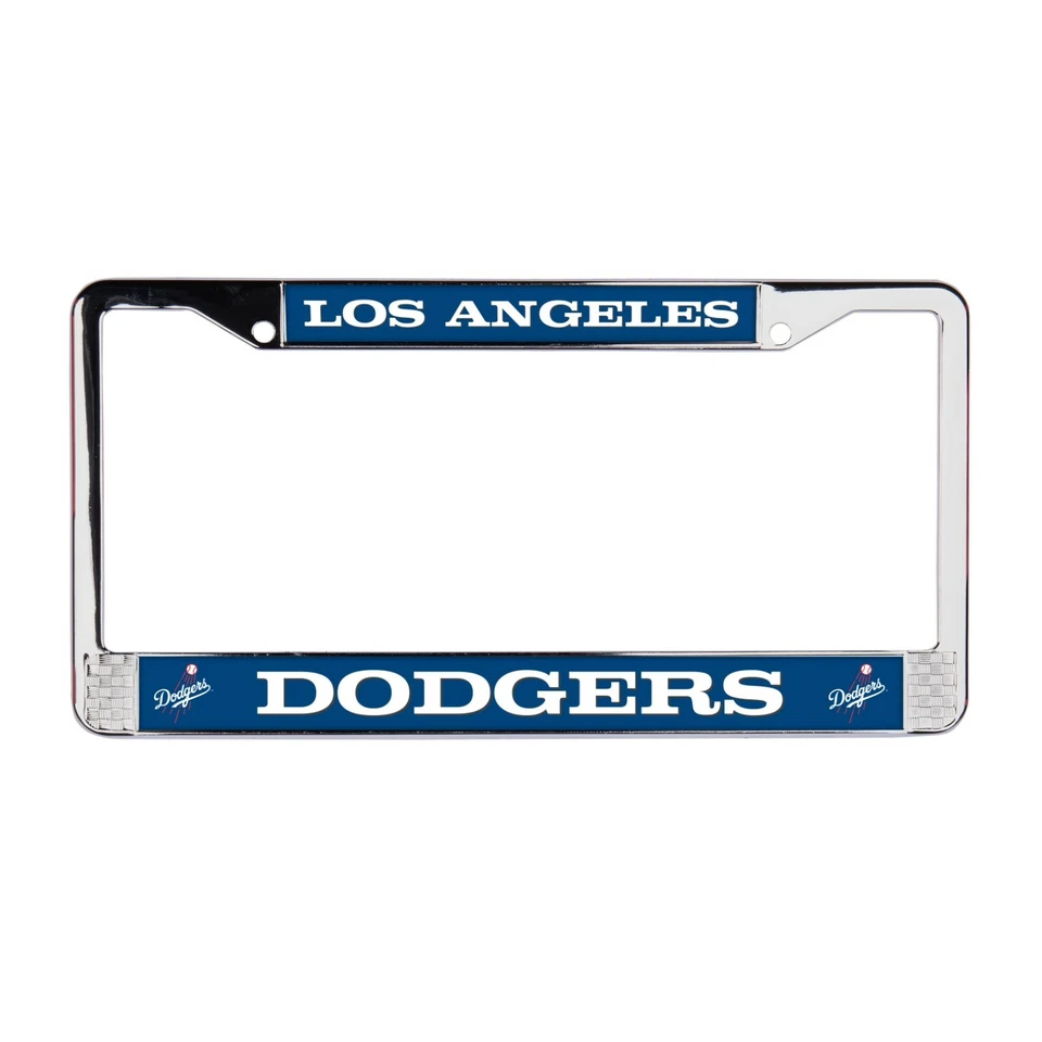 Los Angeles Dodgers MLB Chrome License Plate Frame Cover for Car-Truck-SUV - Image 1 of 1