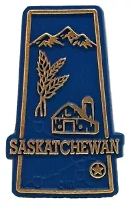 Imán de nevera Saskatchewan mapa - Imagen 1 de 1