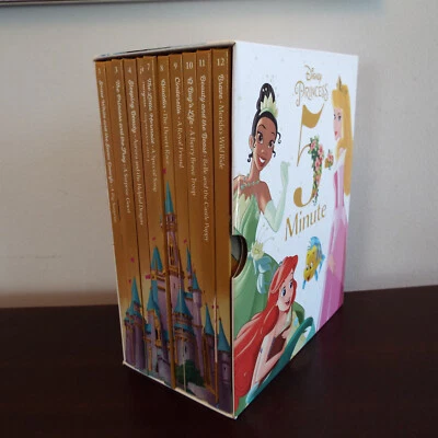 Disney Princess 5 Minute Stories: 12 Books Stories Box Set — 第 1/4 张图片