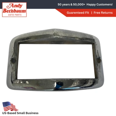 1951-1952 Plymouth Deluxe Right Parking Light Lamp Chrome Bezel 1345610 NOS. - Image 1 of 4