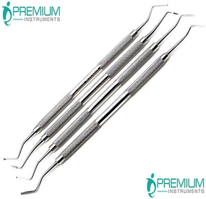 Dental Composite filling Carvers Restorative Double ended Instruments Set of 4 - Picture 1 of 8