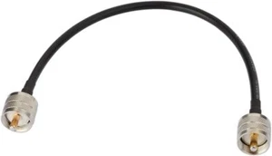 Wtyczka UHF PL259 do wtyczki UHF PL259 RG58 kabel do radia HAM i CB, analizatora antenowego - Zdjęcie 1 z 11
