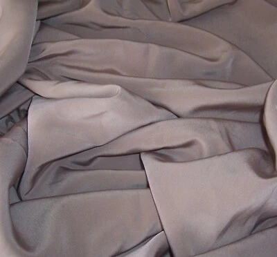 Dark Gold Crepe Material Fabric 100% Polyester - Image 1 of 3