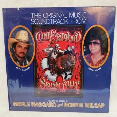 Bronco Billy Soundtrack Merle Haggard/Clint Eastwood 1980 SEALED record original - Image 1 of 2